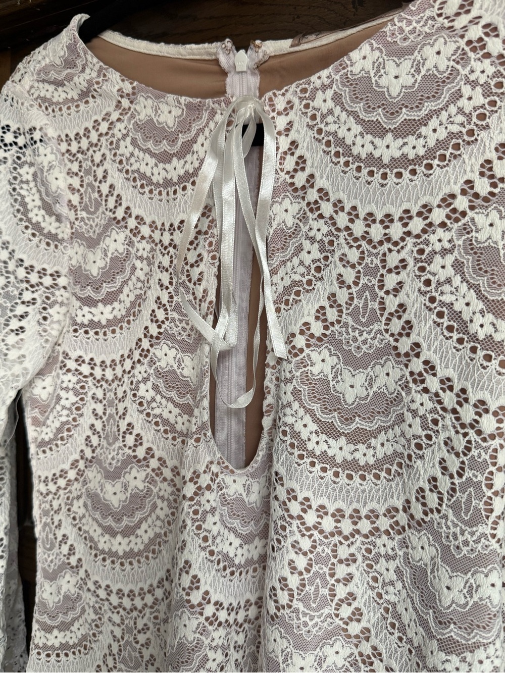 For Love & Lemons Lace Mini Dress NWT Size M - Picture 3 of 5